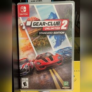 Nintendo Gear Club Unlimited 2 Standard Edition - GAME AND CASE